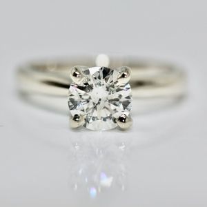 "The Jenna Love" Gold & Diamond Engagement Ring